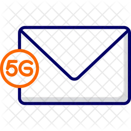 5 G Email  Icon