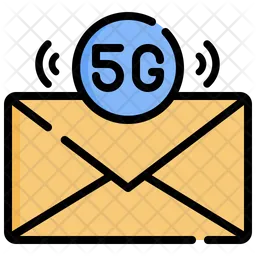 5 G Email  Icon