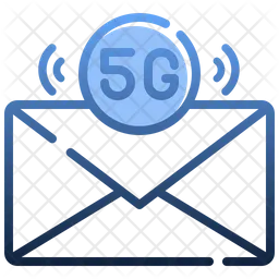 5 G Email  Icon