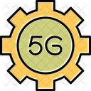 Engrenagem 5G  Ícone