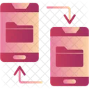 5 G File Transfer  Icon