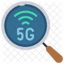 5 G Forschung  Symbol