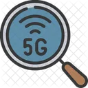 5 G Forschung  Symbol