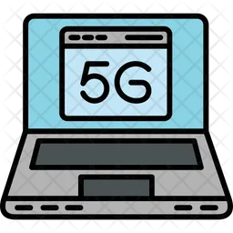 5 G Forschung  Symbol