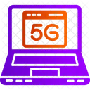 5 G Forschung  Symbol