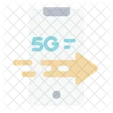 5 G Geschwindigkeit  Symbol