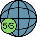 5G Globales Internet  Symbol