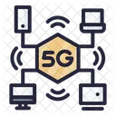 Infraestructura 5G  Icono