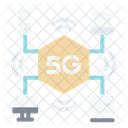 Infraestructura 5G  Icono