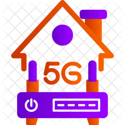 5G Internetverbindung  Symbol