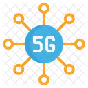 5G-Kommunikation  Symbol