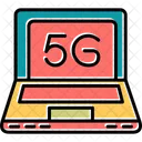 5 G Laptop  Icon