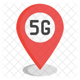 Localização 5G  Ícone