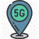5 G Location  Icon