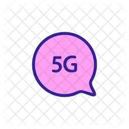 Mensaje 5G  Icono