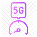 5 G Mobile  Icon