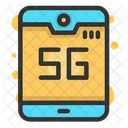 5 G Mobile  Icon
