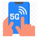 5 G Mobile Network  Icon