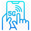 5 G Mobile Network  Icon