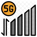 5 G Mobile Signal  Icon
