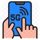 5G Mobilfunknetz  Symbol