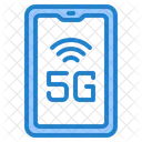 Celular 5g  Ícone