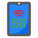 Celular 5g  Ícone