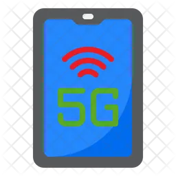 Celular 5g  Ícone