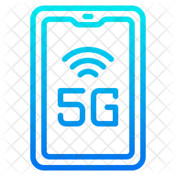 Celular 5g  Ícone