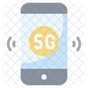 Celular 5g  Ícone