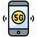 Móvil 5g  Icono