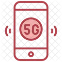 Móvil 5g  Icono