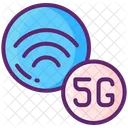 5 G Network 5 G Internet Icon