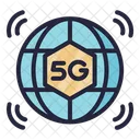 5g Netzwerk  Symbol