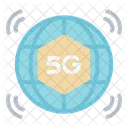 5g Netzwerk  Symbol