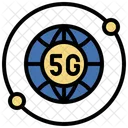 5g Netzwerk  Symbol