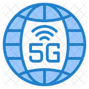 5g Netzwerk  Symbol