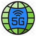 5g Netzwerk  Symbol