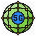 5g Netzwerk  Symbol