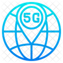 5g Netzwerk  Symbol