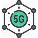 5g Netzwerk  Symbol