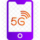 5 G Phone  Icon