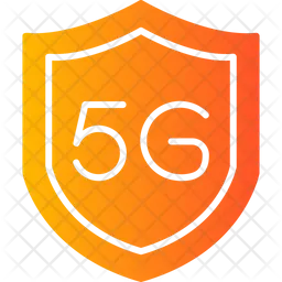 Protección de Internet 5G  Icono