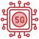 5 G Prozessor  Symbol