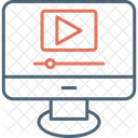 Player De Video Comunicacao Filme Ícone