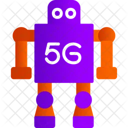 Robô 5G  Ícone