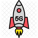 5 G Rocket  Icon