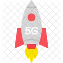 Rocket Launch Marketing Icon