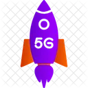 5 G Rocket  Icon