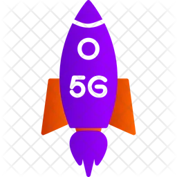 5 G Rocket  Icon